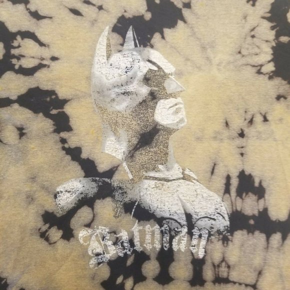 Batman Brown Camo Fruit of the loom T Shirt Sz L - Picture 3 of 10